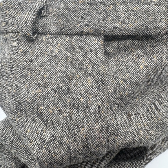 Saks 5th Avenue Wool Cashmere Pants straight leg Women's 2 Gray tailored refined - Picture 13 of 13